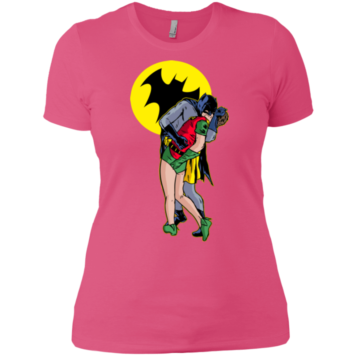 T-Shirts Hot Pink / X-Small Batkiss Signal Women's Premium T-Shirt
