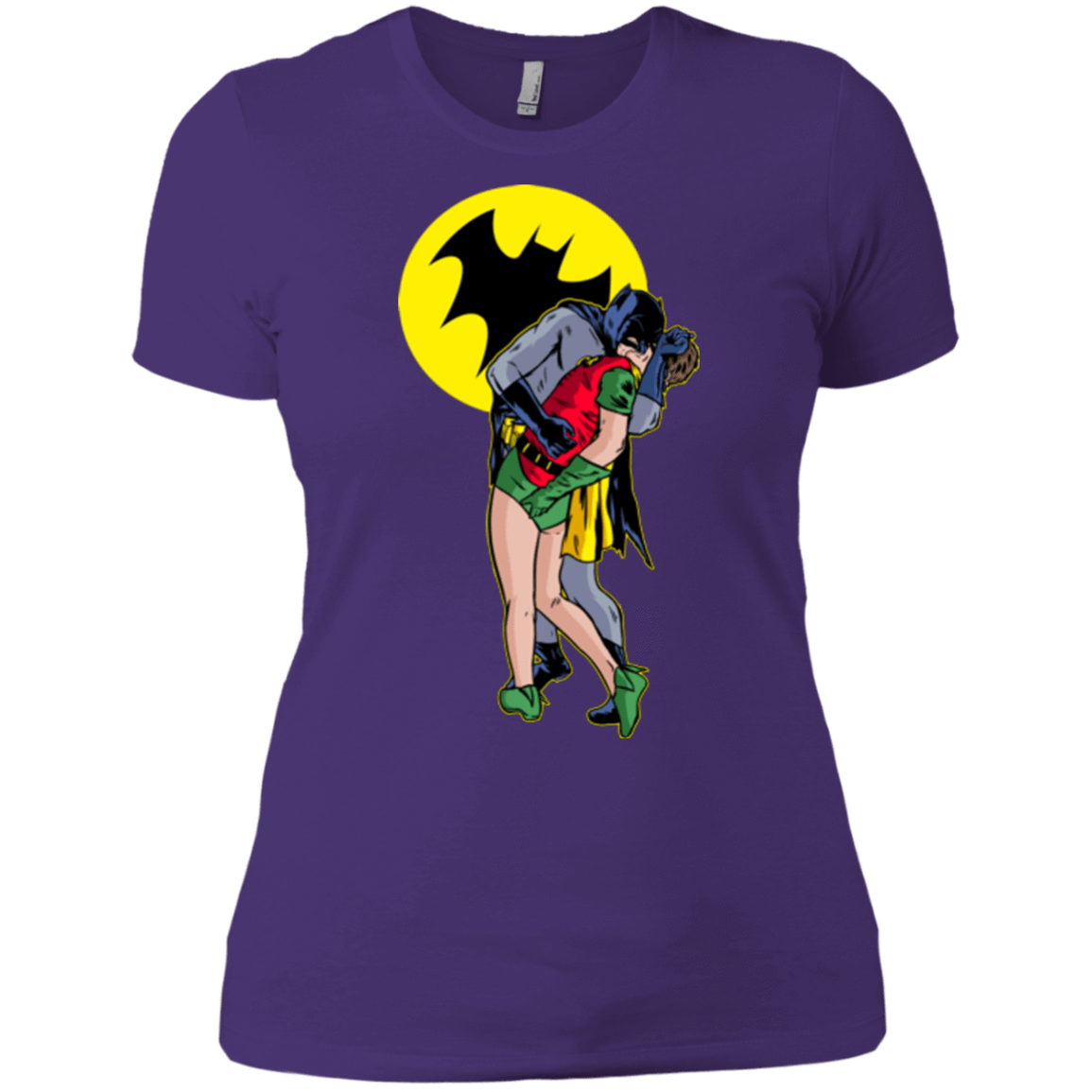 T-Shirts Purple / X-Small Batkiss Signal Women's Premium T-Shirt