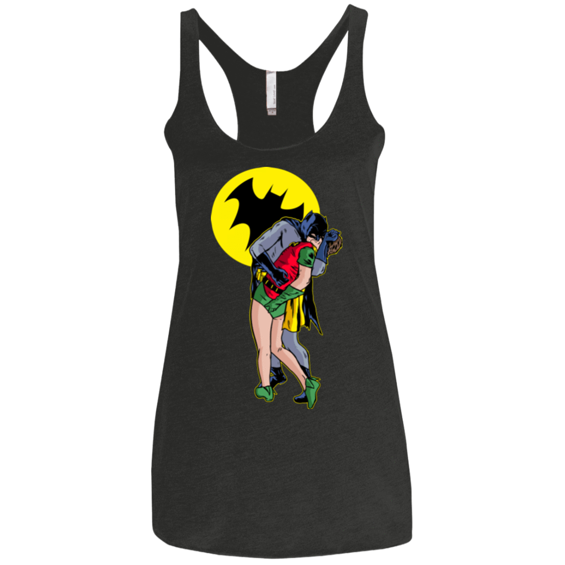 T-Shirts Vintage Black / X-Small Batkiss Signal Women's Triblend Racerback Tank