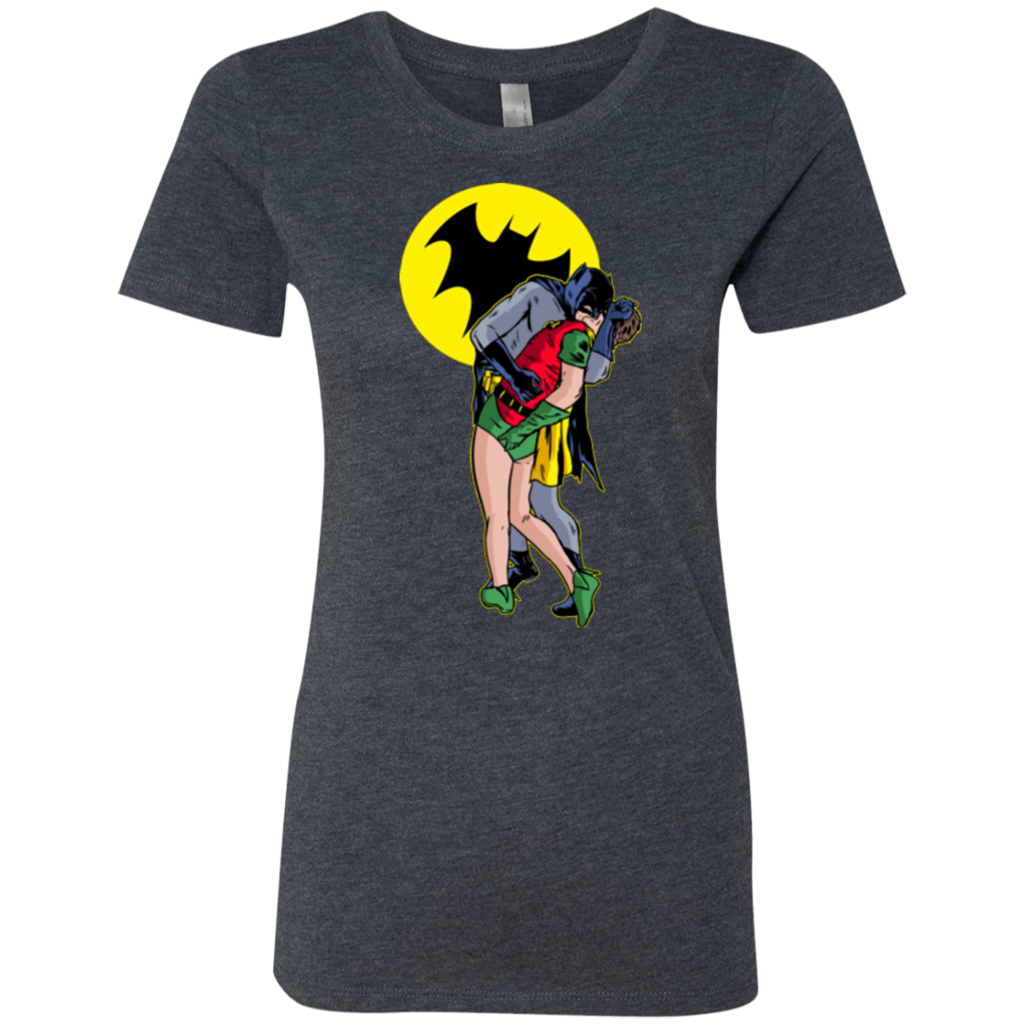 T-Shirts Vintage Navy / Small Batkiss Signal Women's Triblend T-Shirt
