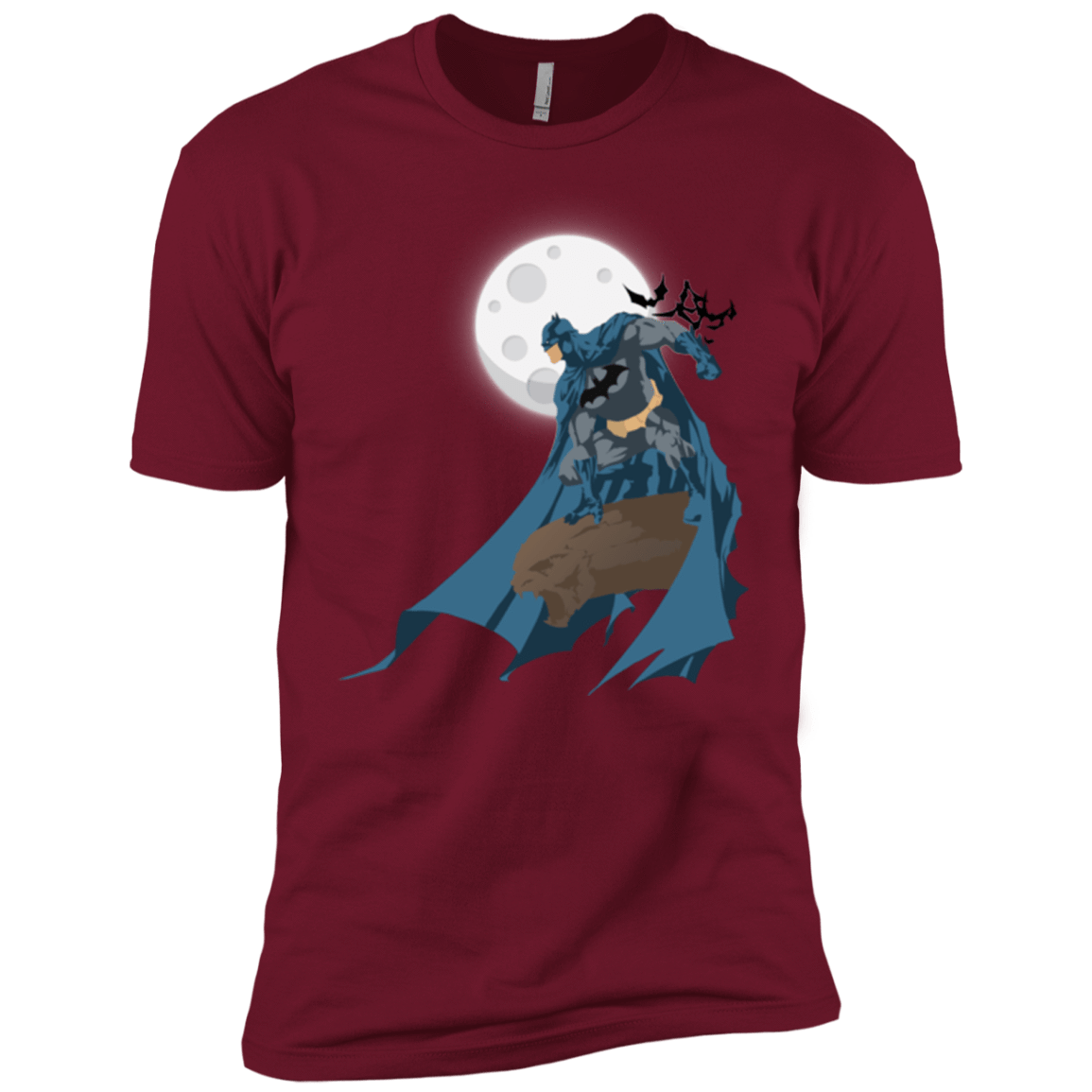 T-Shirts Cardinal / X-Small Batman Men's Premium T-Shirt