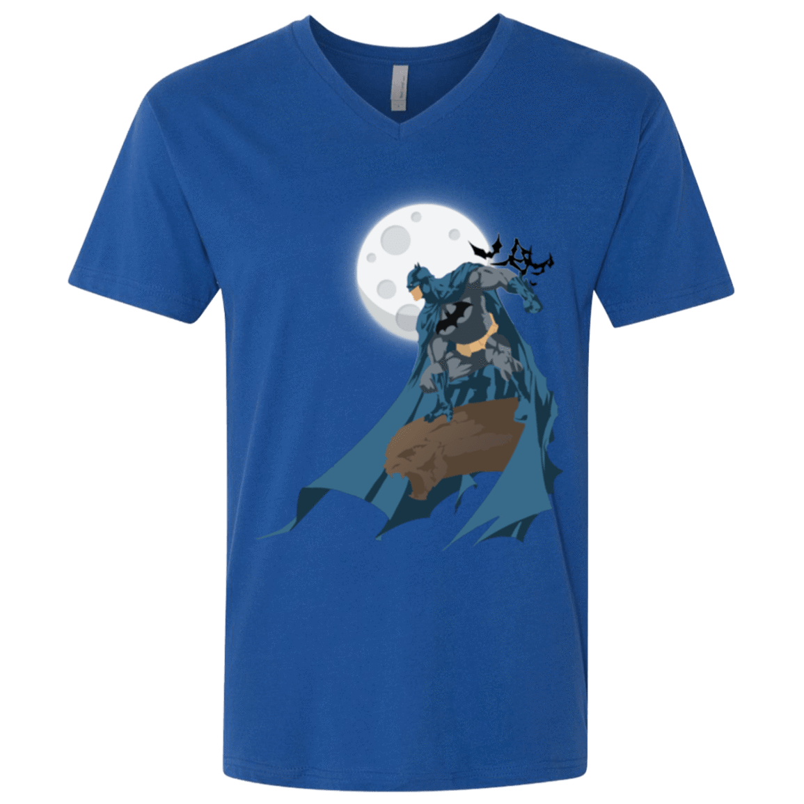 T-Shirts Royal / X-Small Batman Men's Premium V-Neck