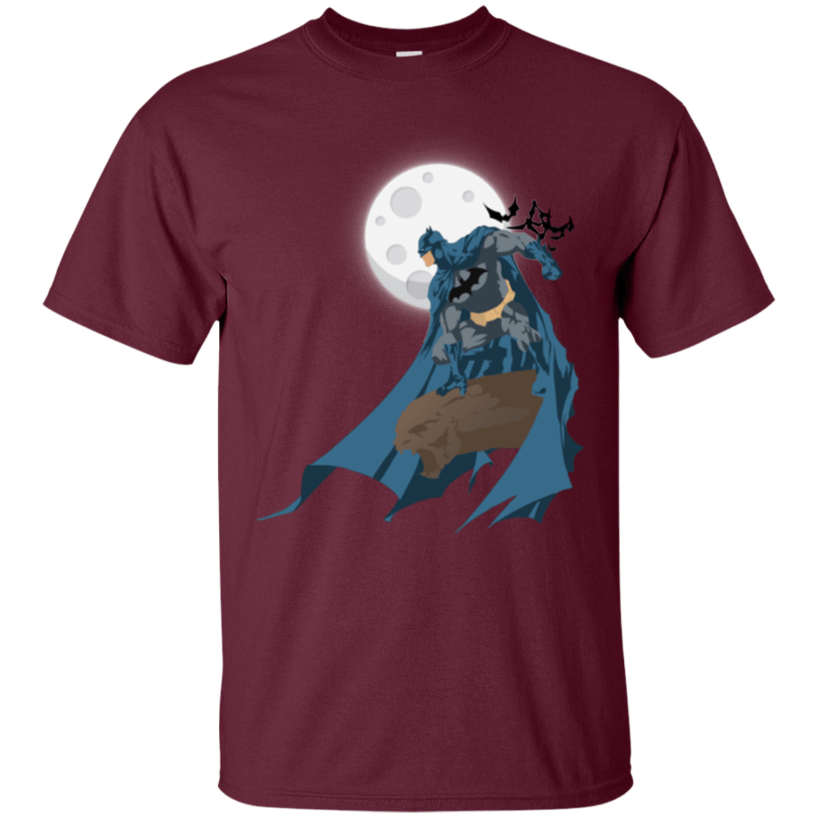 T-Shirts Maroon / Small Batman T-Shirt