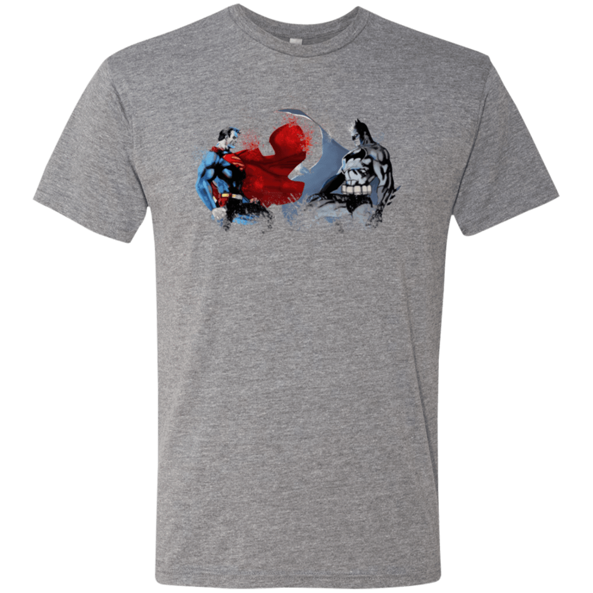 T-Shirts Premium Heather / Small Batman vs Superman Men's Triblend T-Shirt