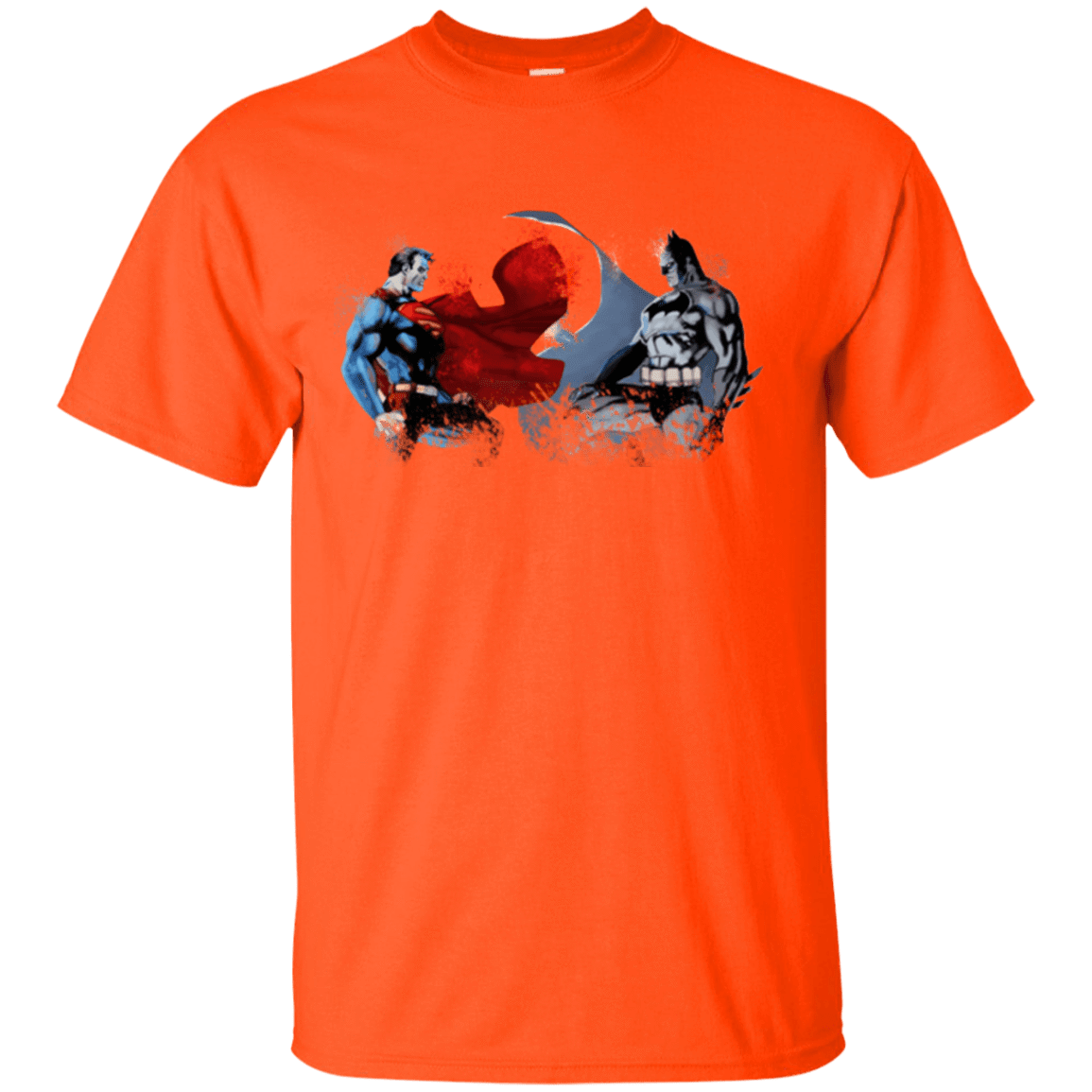 T-Shirts Orange / Small Batman vs Superman T-Shirt