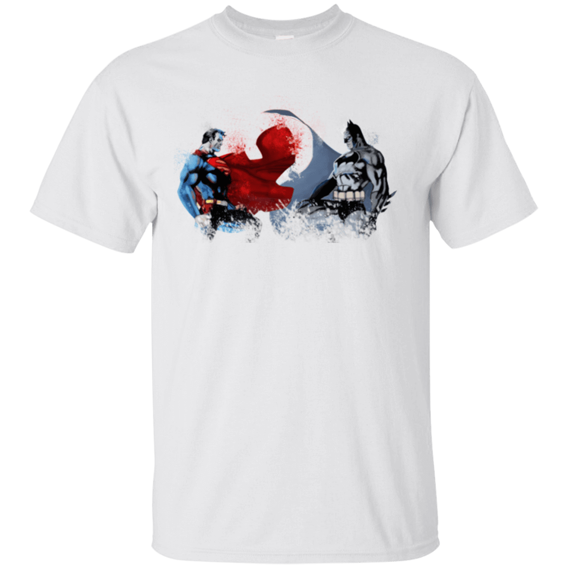 T-Shirts White / Small Batman vs Superman T-Shirt