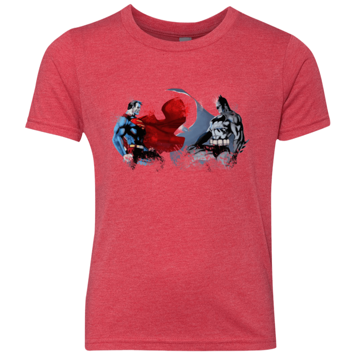 Batman vs Superman Youth Triblend T-Shirt