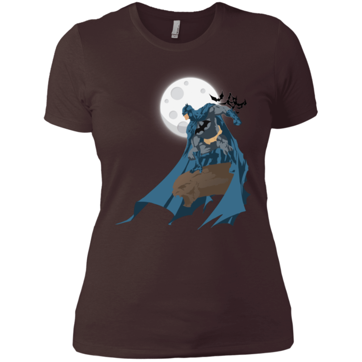 T-Shirts Dark Chocolate / X-Small Batman Women's Premium T-Shirt