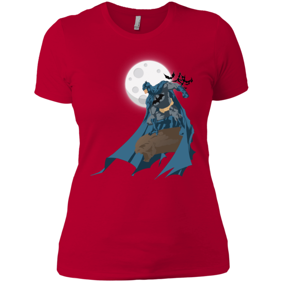 T-Shirts Red / X-Small Batman Women's Premium T-Shirt