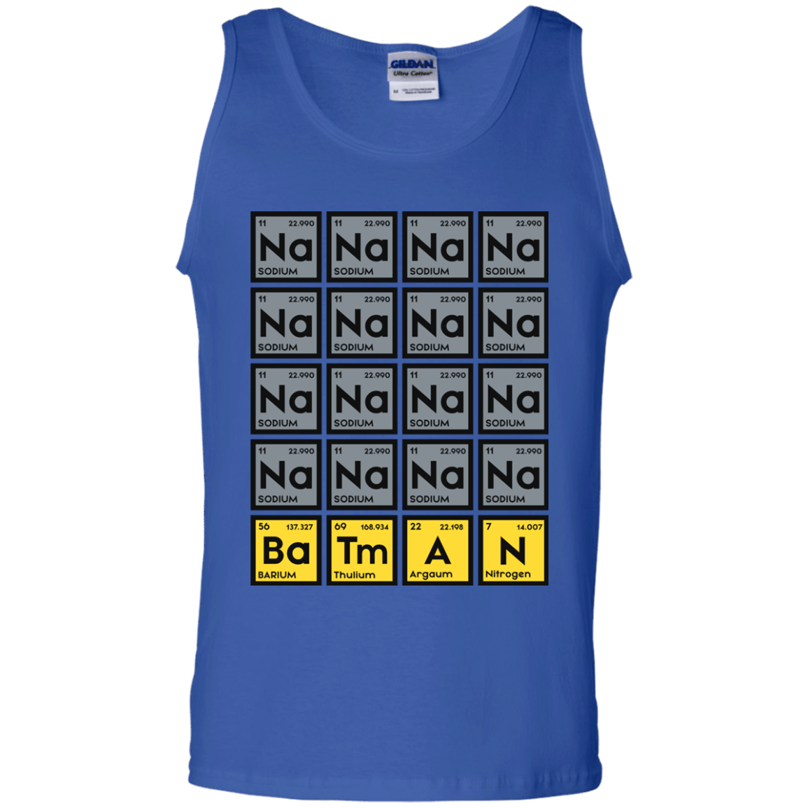 T-Shirts Royal / S Batmanium Men's Tank Top