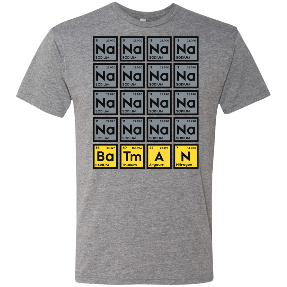 T-Shirts Premium Heather / S Batmanium Men's Triblend T-Shirt