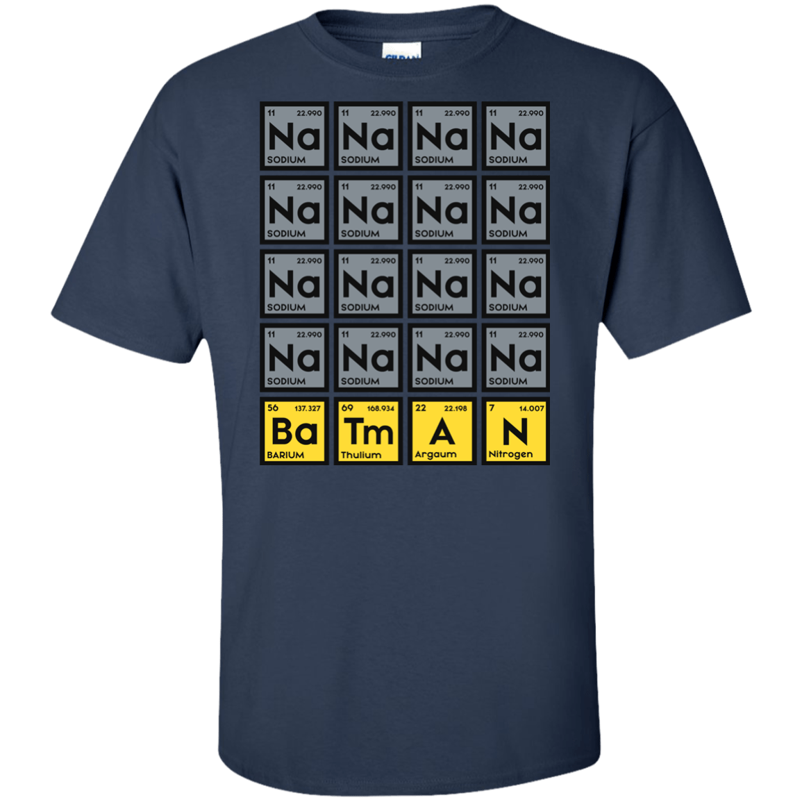 T-Shirts Navy / XLT Batmanium Tall T-Shirt