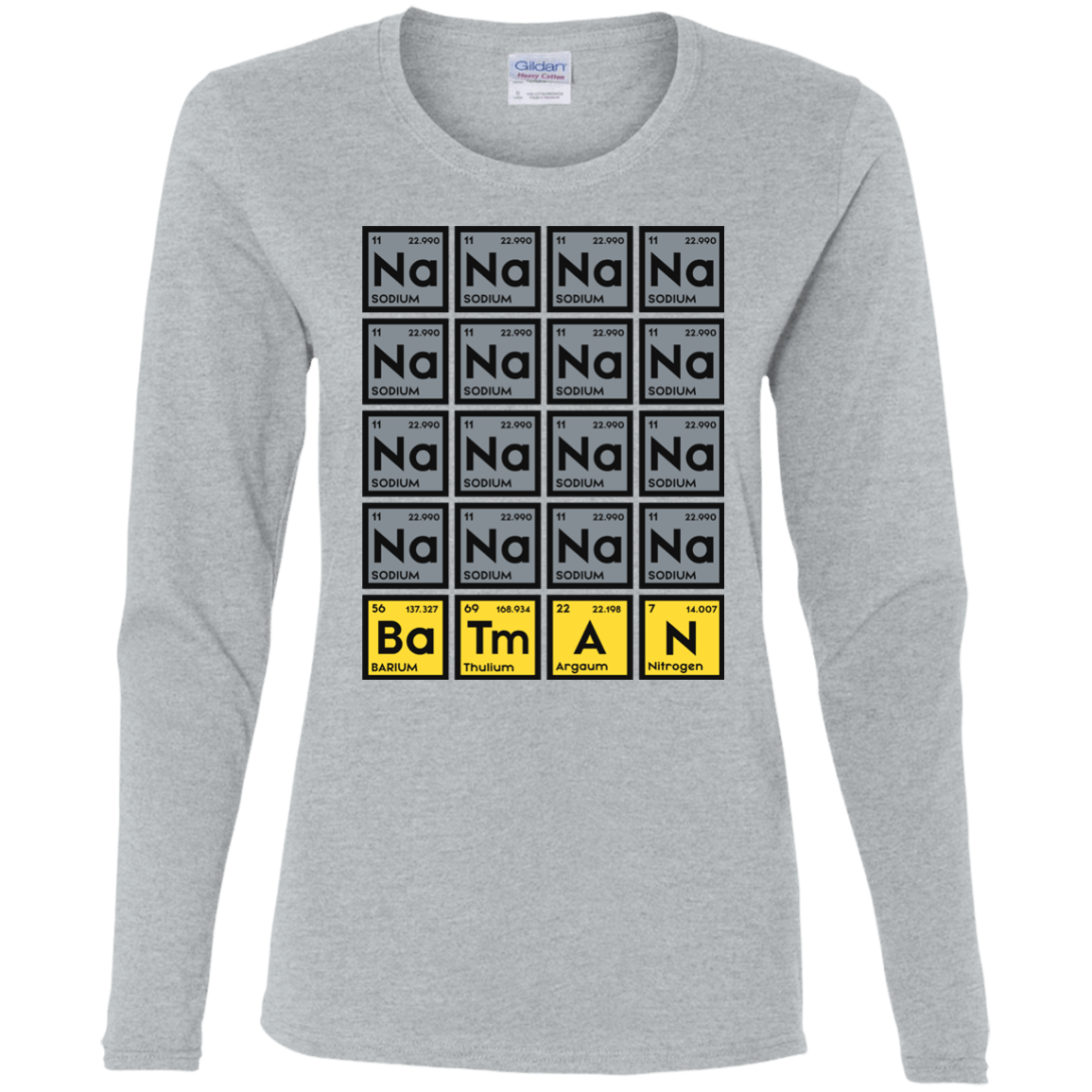 T-Shirts Sport Grey / S Batmanium Women's Long Sleeve T-Shirt