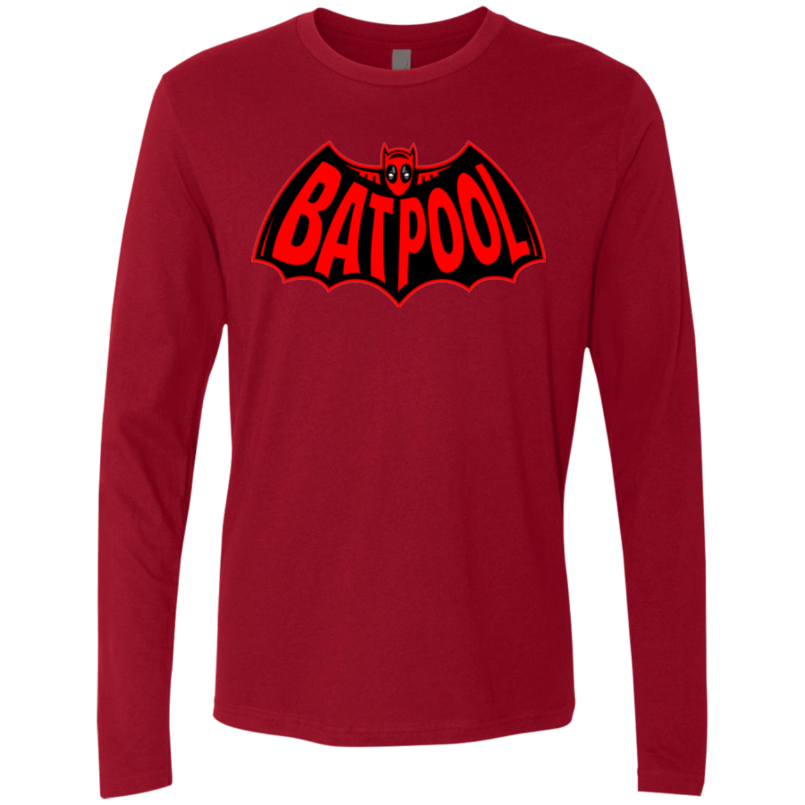 T-Shirts Cardinal / Small Batpool Men's Premium Long Sleeve