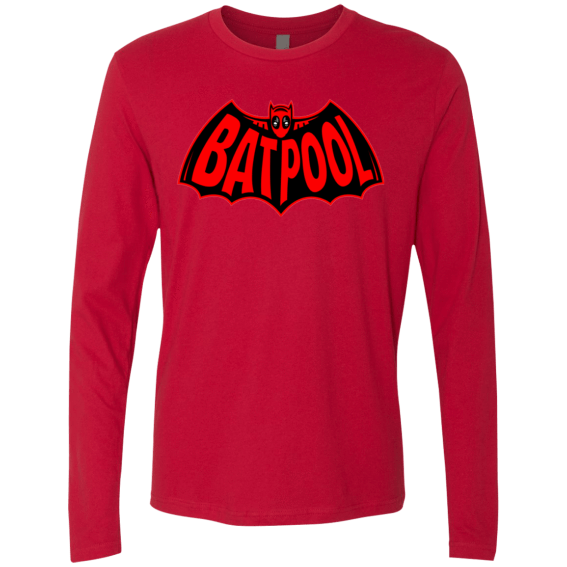 T-Shirts Red / Small Batpool Men's Premium Long Sleeve