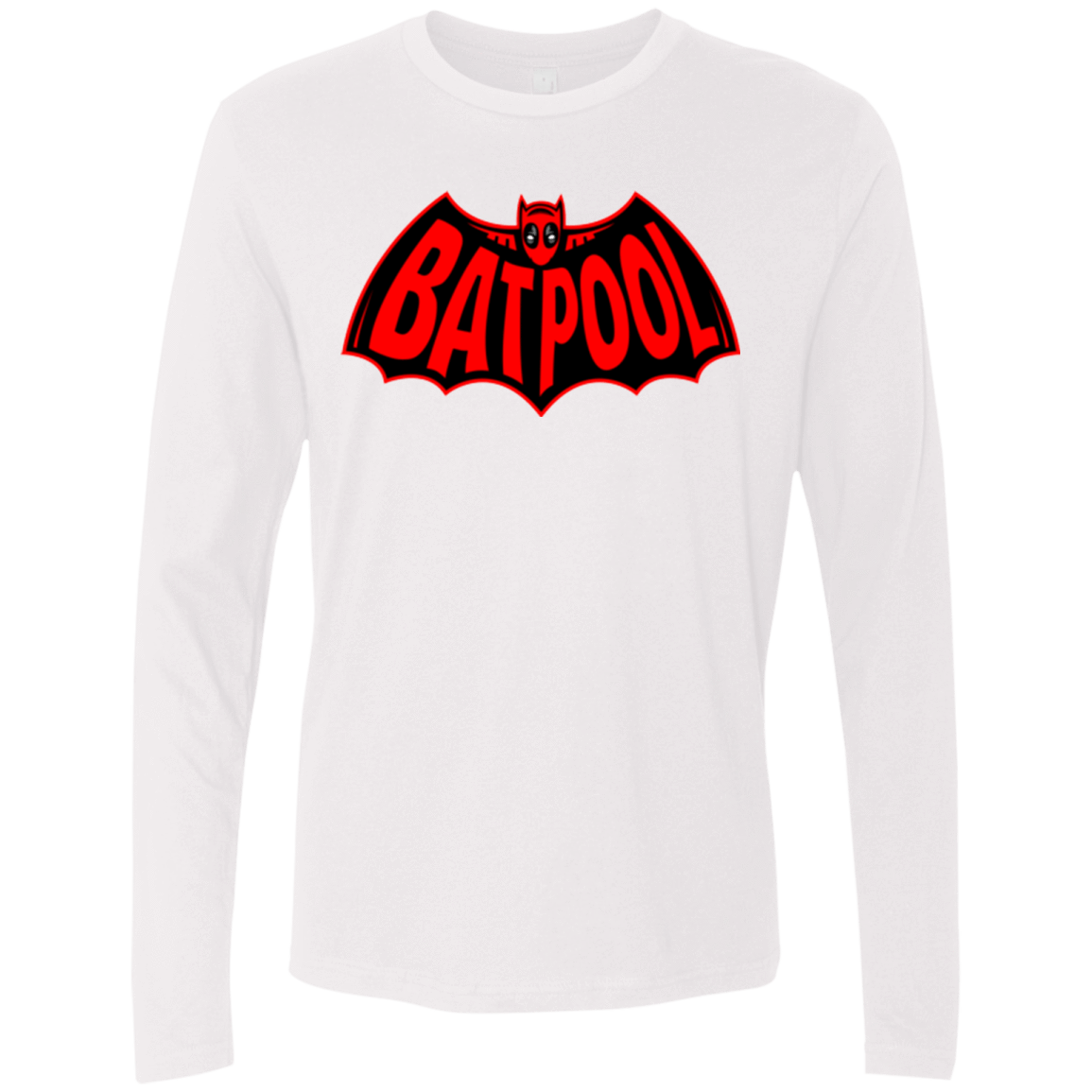 T-Shirts White / Small Batpool Men's Premium Long Sleeve