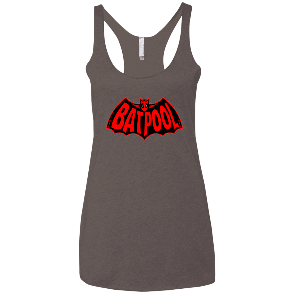 T-Shirts Macchiato / X-Small Batpool Women's Triblend Racerback Tank