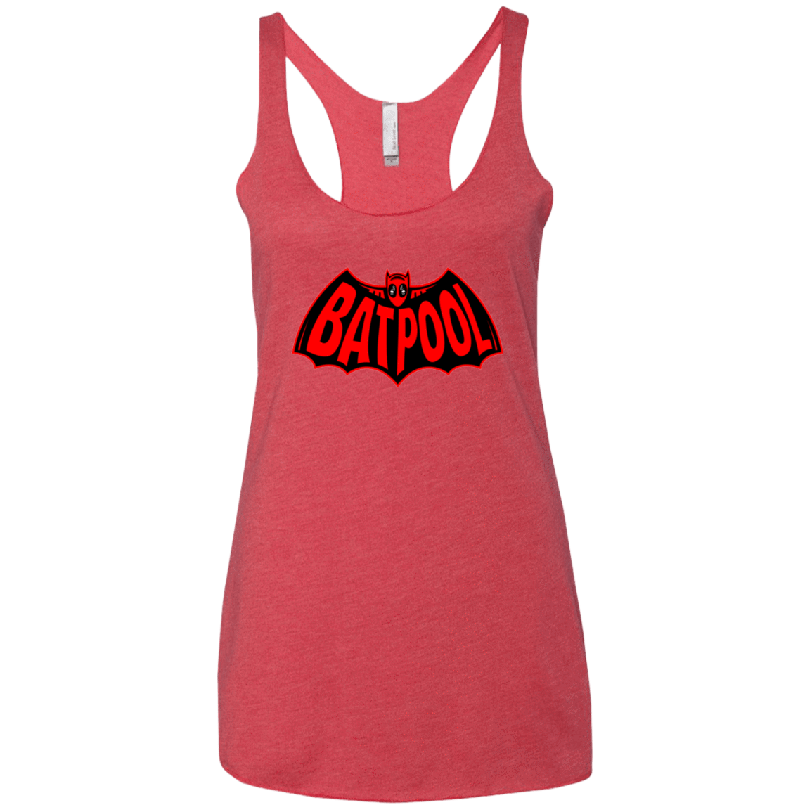 T-Shirts Vintage Red / X-Small Batpool Women's Triblend Racerback Tank