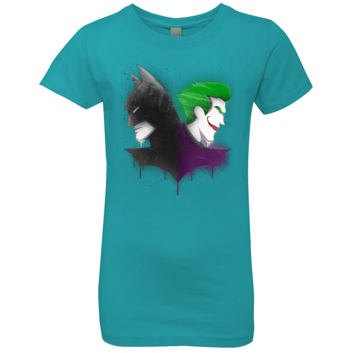 T-Shirts Tahiti Blue / YXS Bats Girls Premium T-Shirt