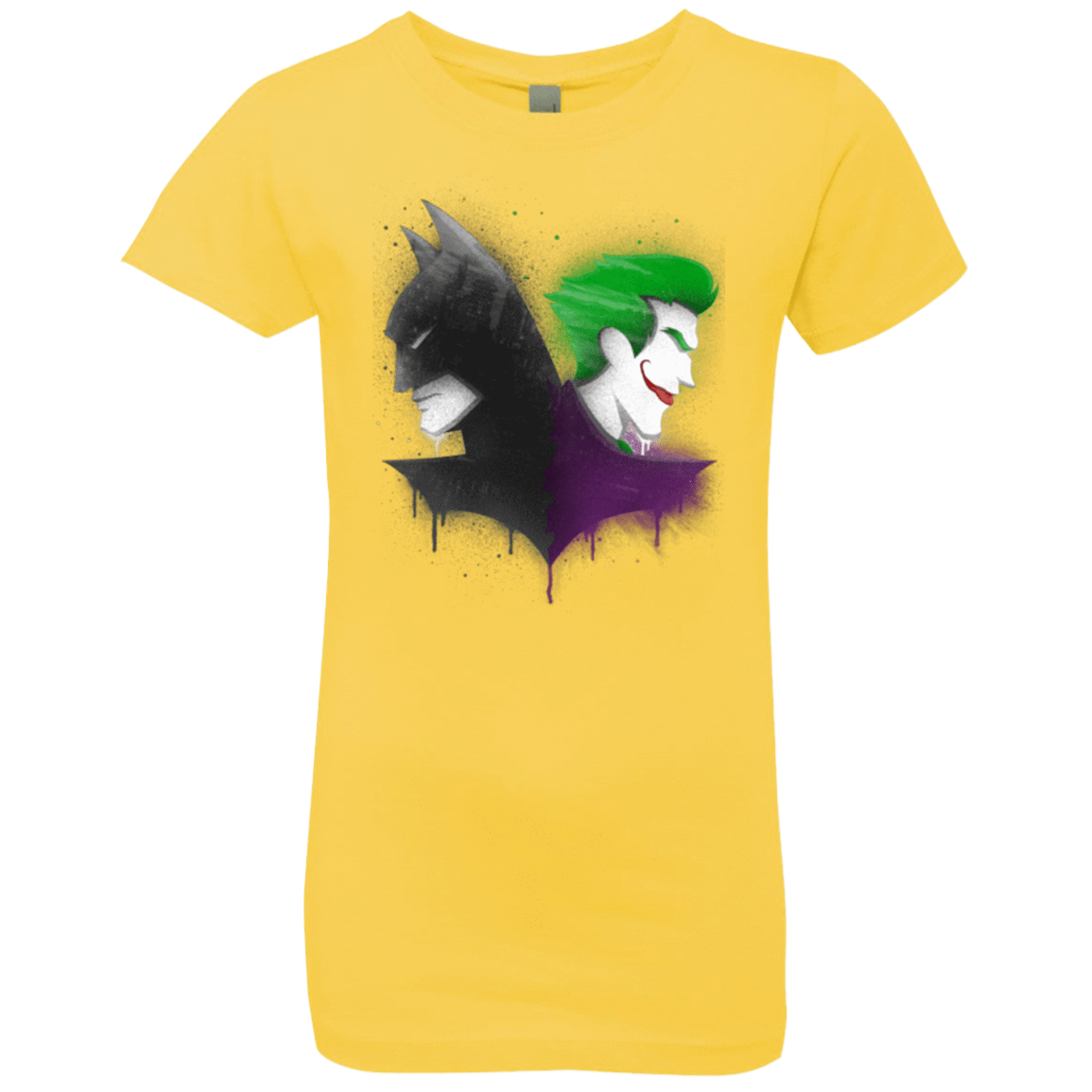 T-Shirts Vibrant Yellow / YXS Bats Girls Premium T-Shirt