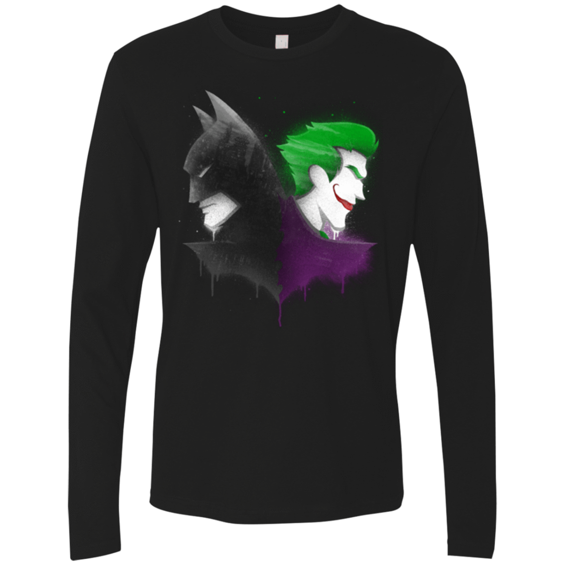T-Shirts Black / Small Bats Men's Premium Long Sleeve