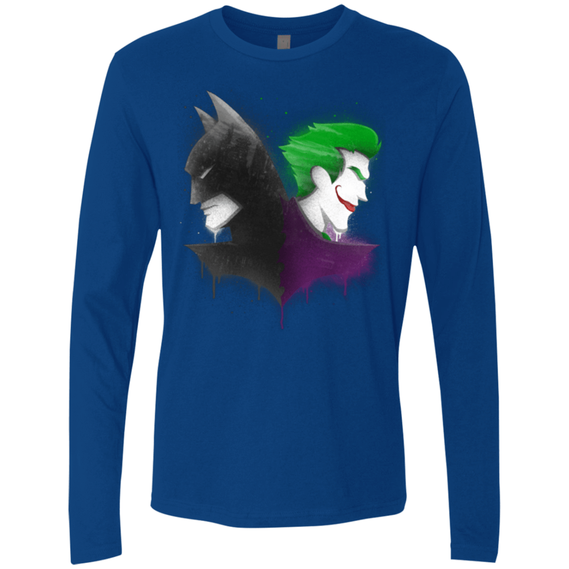T-Shirts Royal / Small Bats Men's Premium Long Sleeve