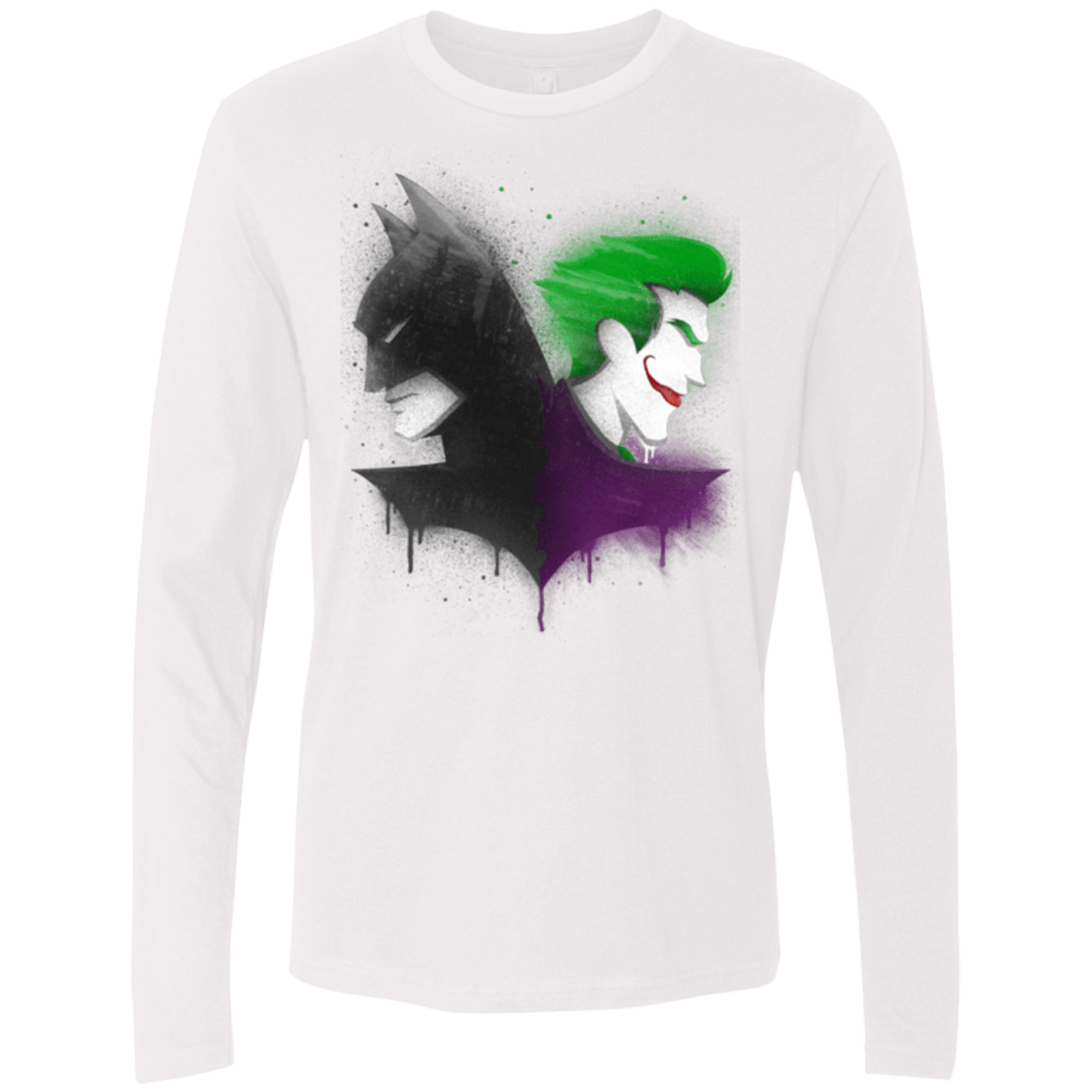 T-Shirts White / Small Bats Men's Premium Long Sleeve