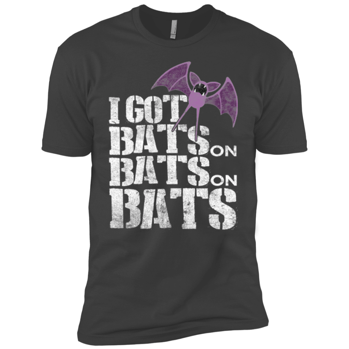 T-Shirts Heavy Metal / YXS Bats on Bats on Bats Boys Premium T-Shirt