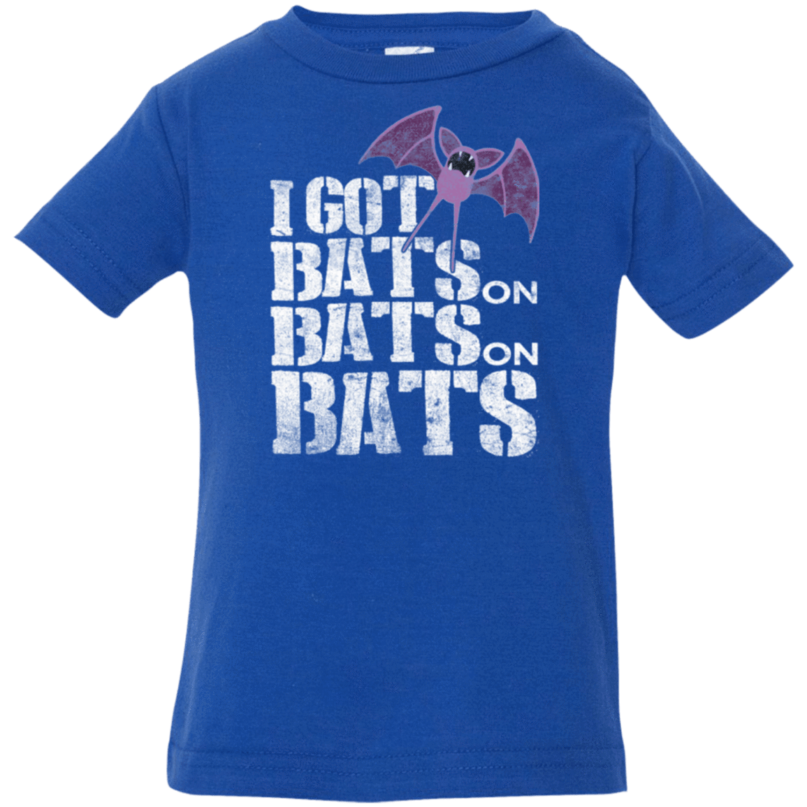T-Shirts Royal / 6 Months Bats on Bats on Bats Infant Premium T-Shirt