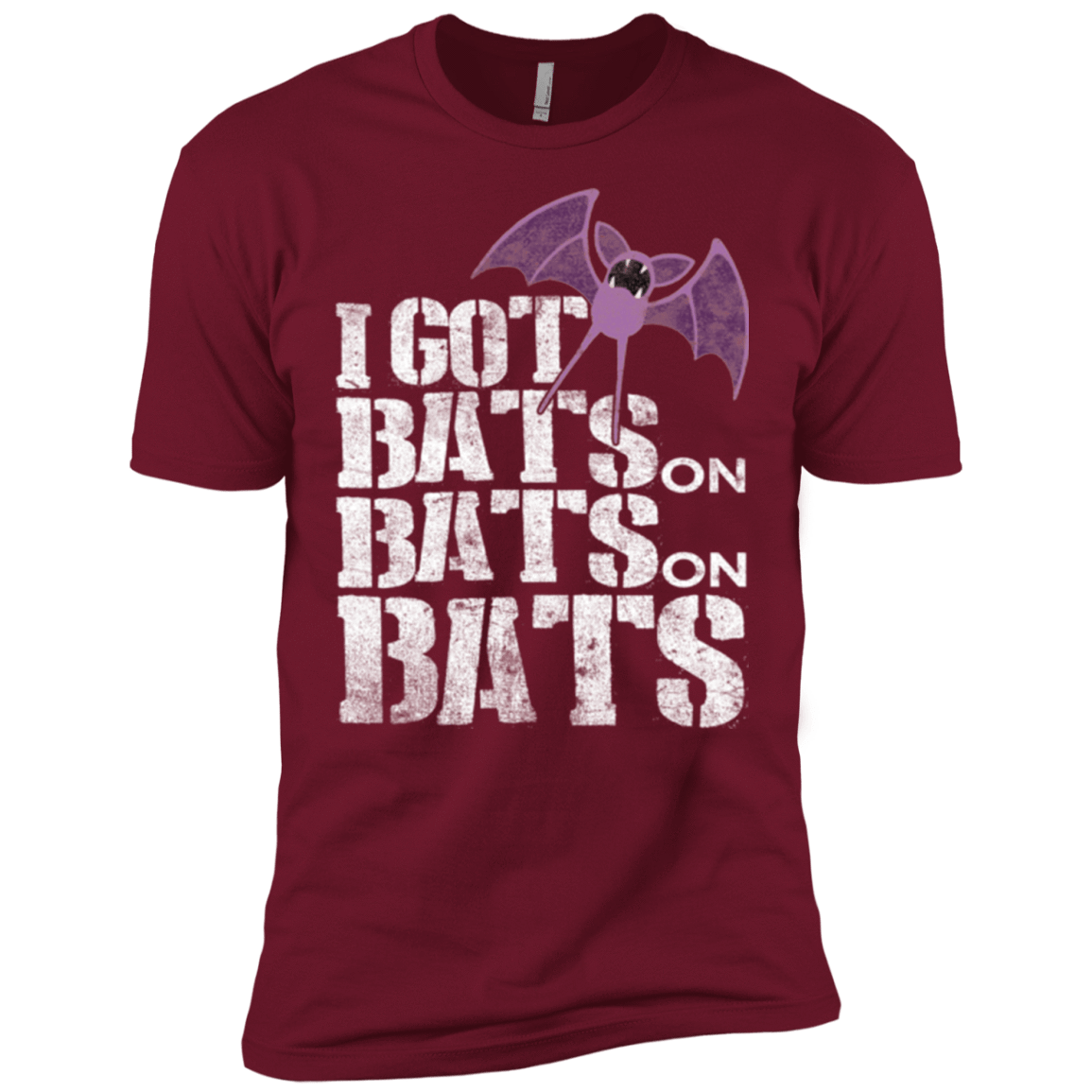 T-Shirts Cardinal / X-Small Bats on Bats on Bats Men's Premium T-Shirt