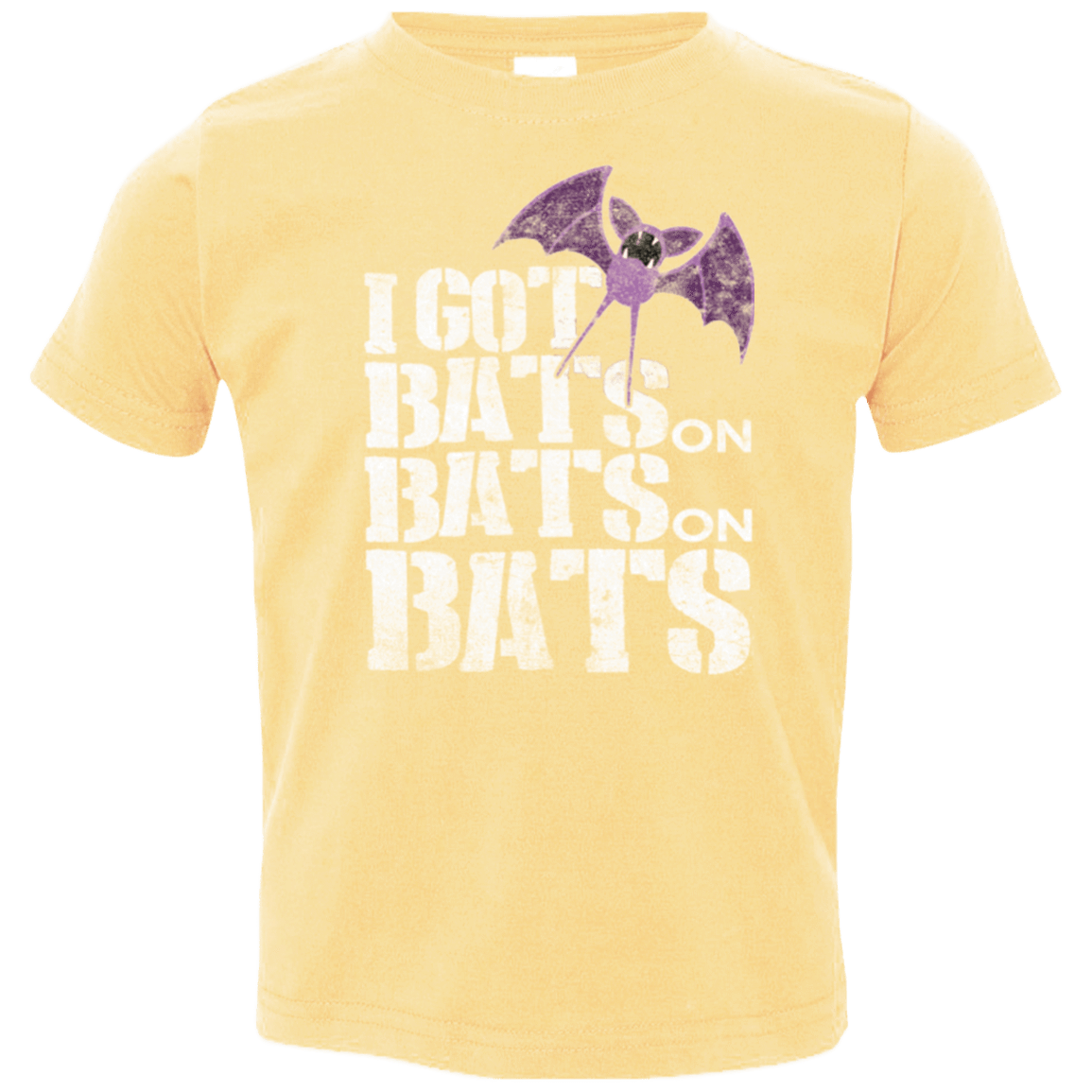 T-Shirts Butter / 2T Bats on Bats on Bats Toddler Premium T-Shirt
