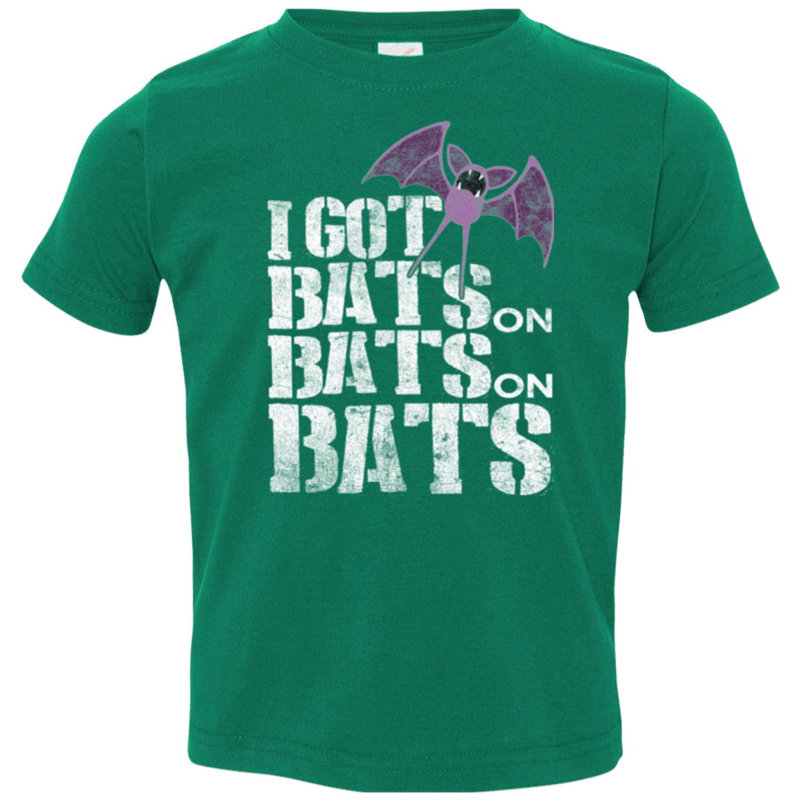 T-Shirts Kelly / 2T Bats on Bats on Bats Toddler Premium T-Shirt