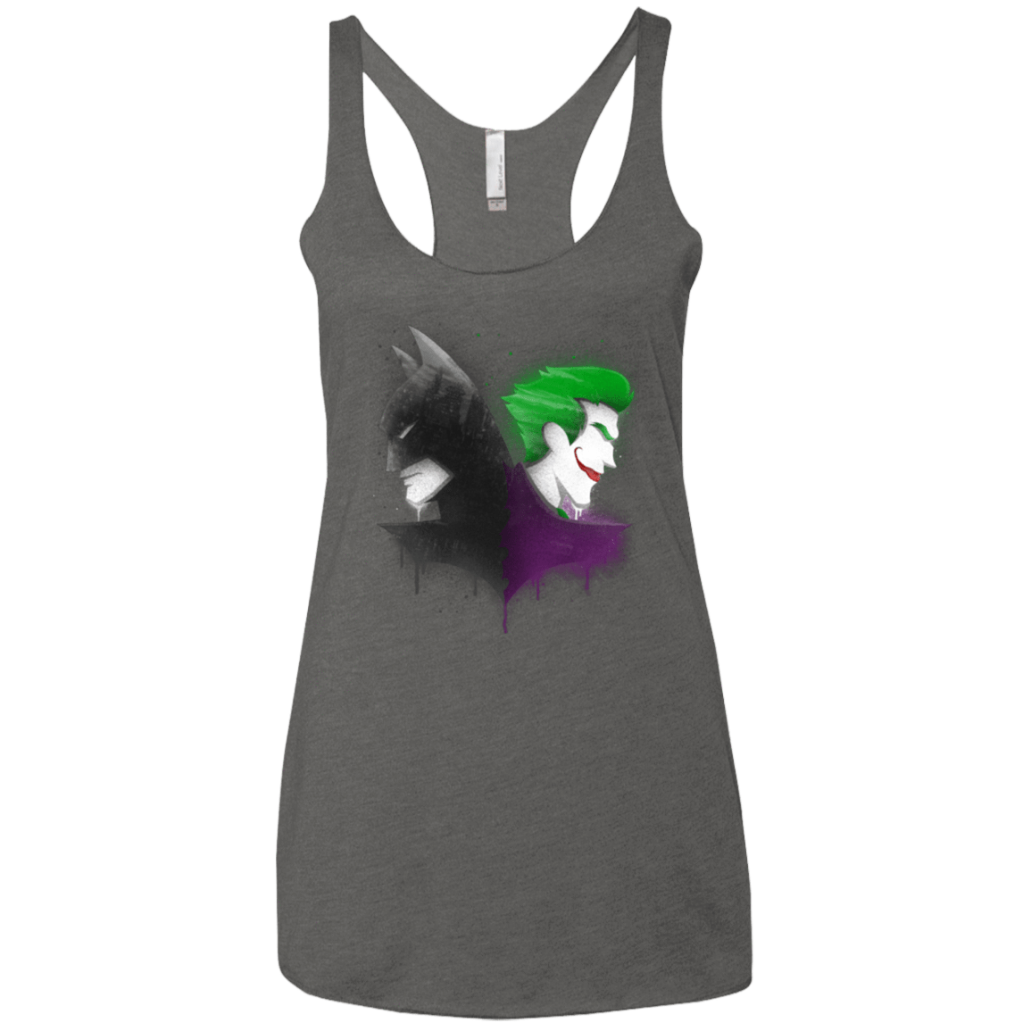 T-Shirts Premium Heather / X-Small Bats Women's Triblend Racerback Tank