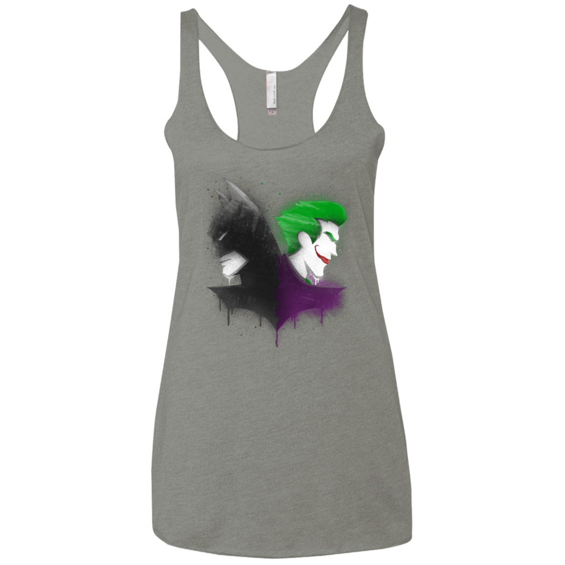 T-Shirts Venetian Grey / X-Small Bats Women's Triblend Racerback Tank