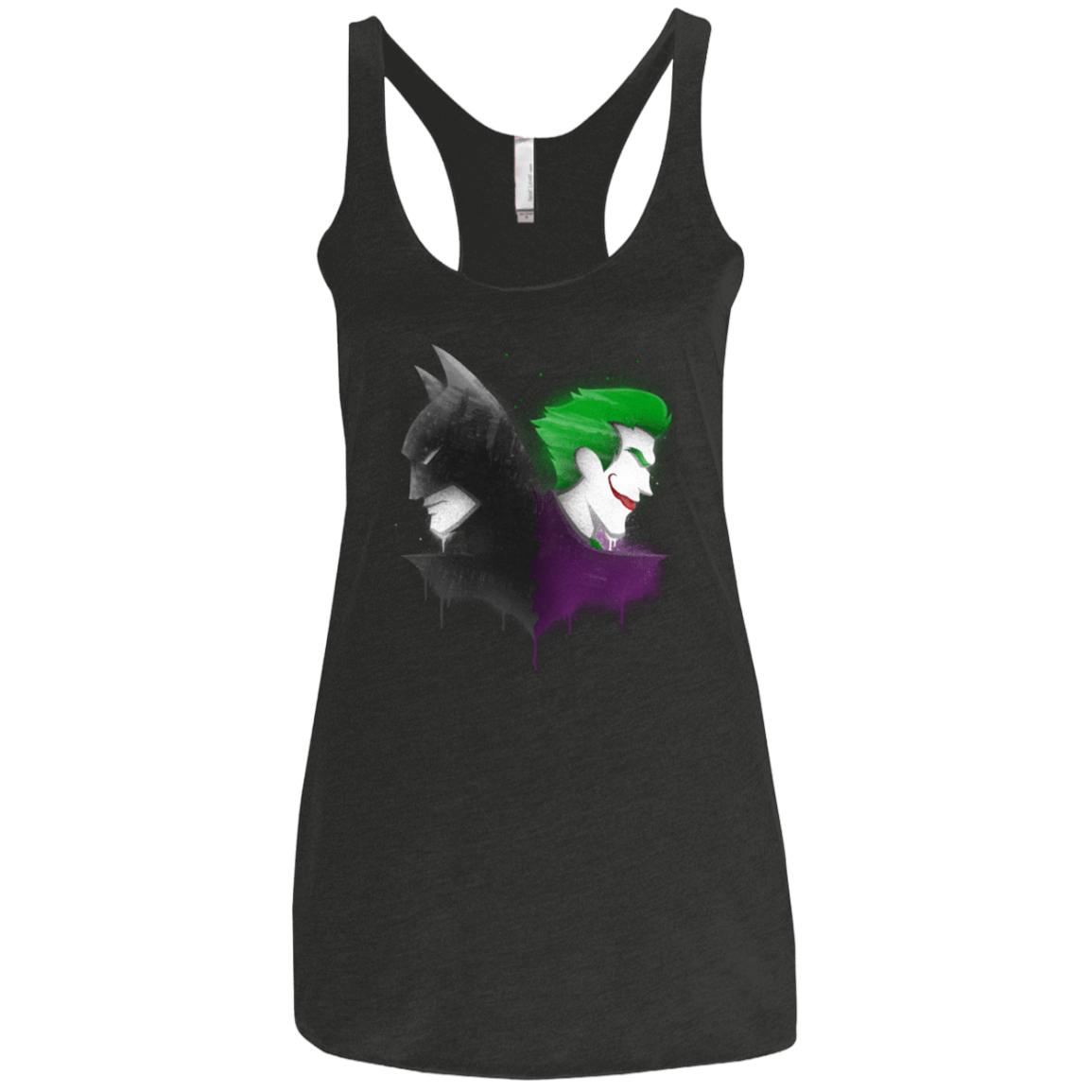 T-Shirts Vintage Black / X-Small Bats Women's Triblend Racerback Tank