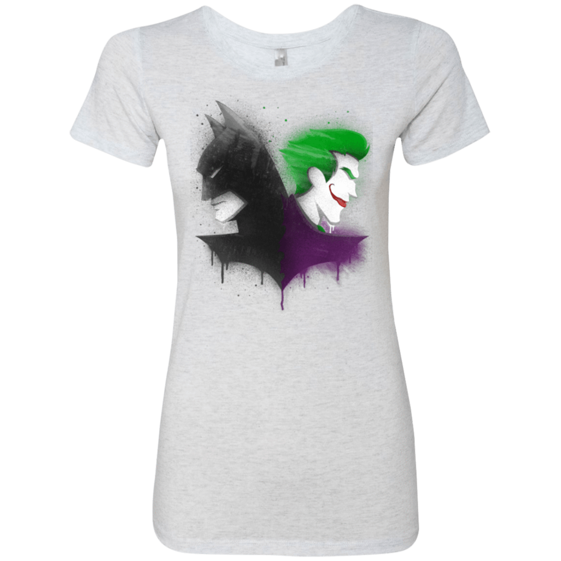 T-Shirts Heather White / Small Bats Women's Triblend T-Shirt