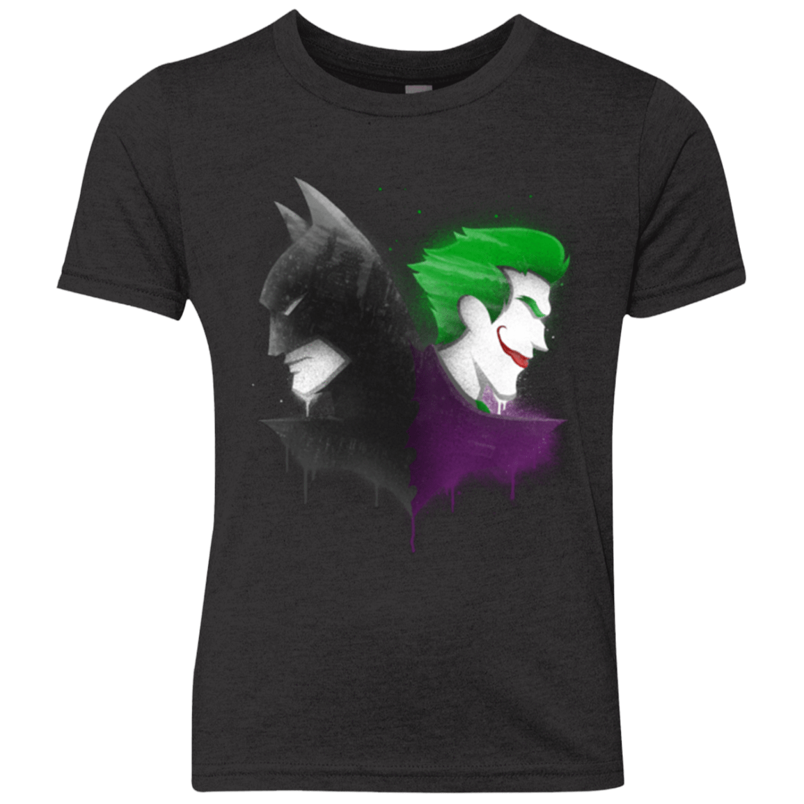 T-Shirts Vintage Black / YXS Bats Youth Triblend T-Shirt