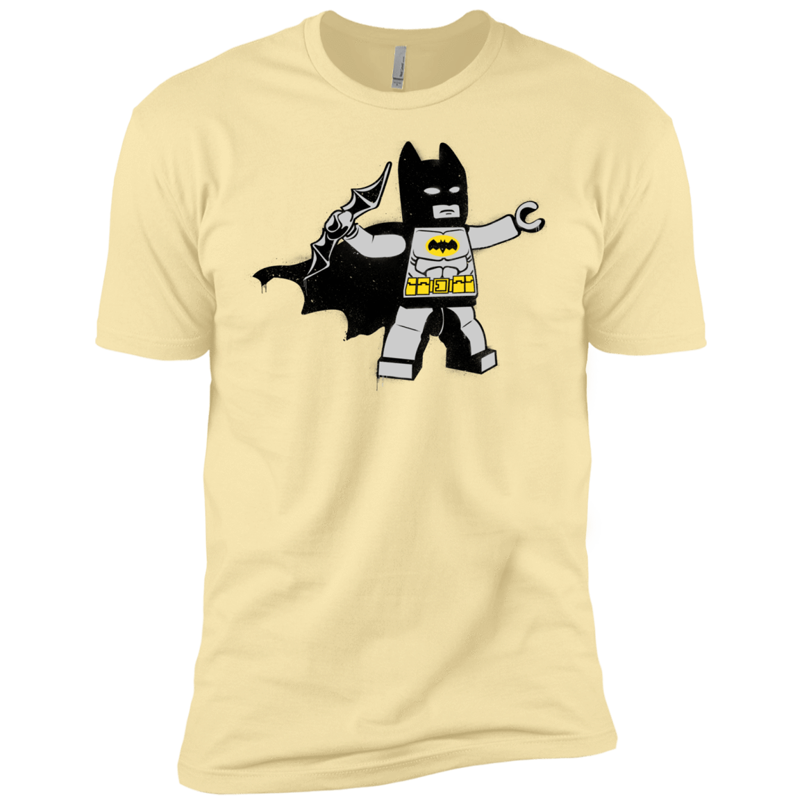 T-Shirts Banana Cream / X-Small Batsy Lego Men's Premium T-Shirt