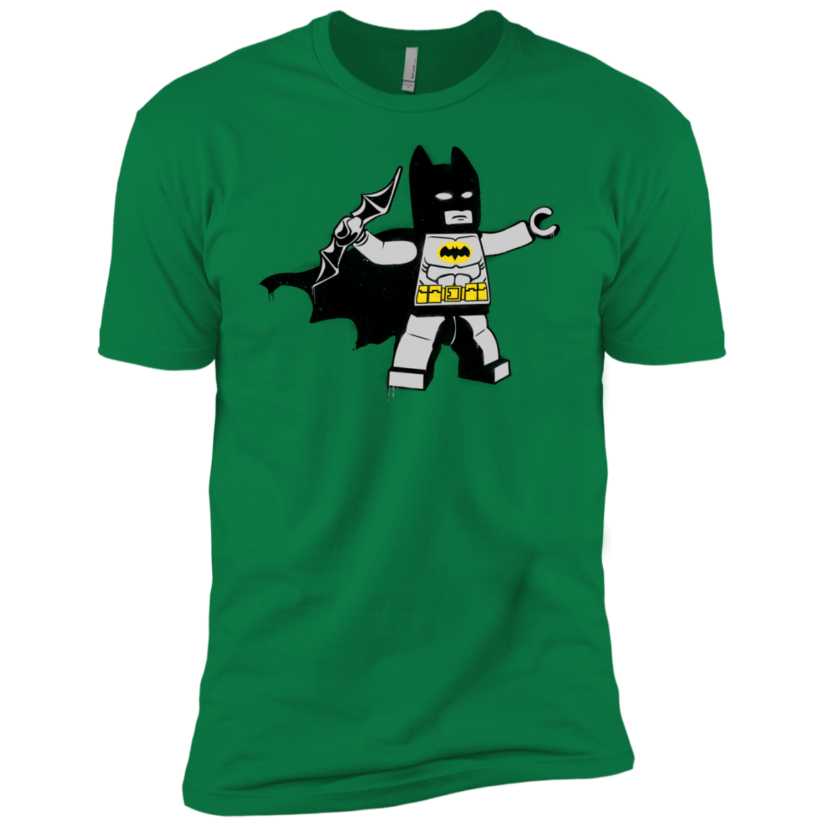 T-Shirts Kelly Green / X-Small Batsy Lego Men's Premium T-Shirt
