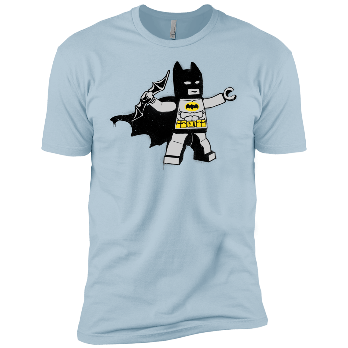 T-Shirts Light Blue / X-Small Batsy Lego Men's Premium T-Shirt
