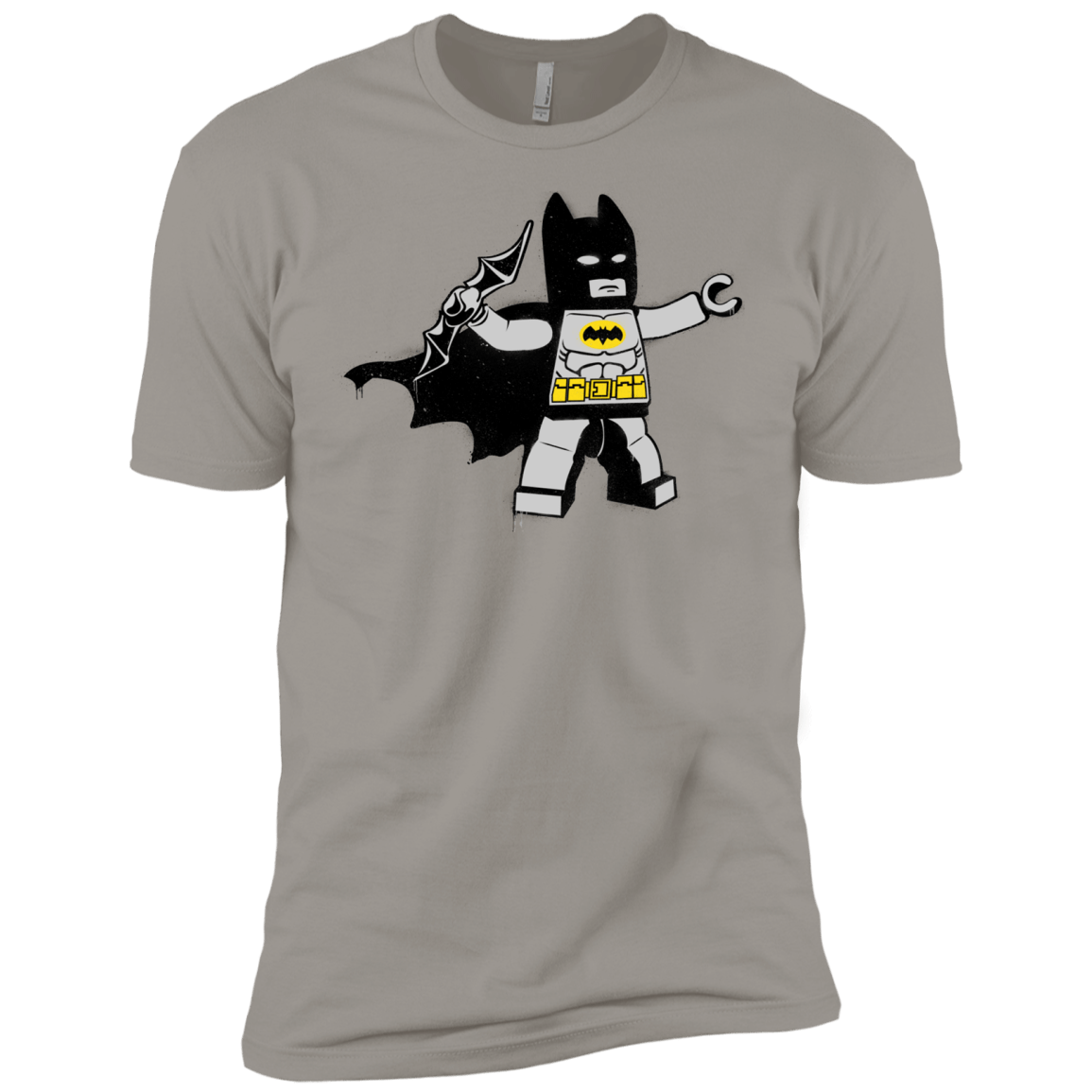T-Shirts Light Grey / X-Small Batsy Lego Men's Premium T-Shirt