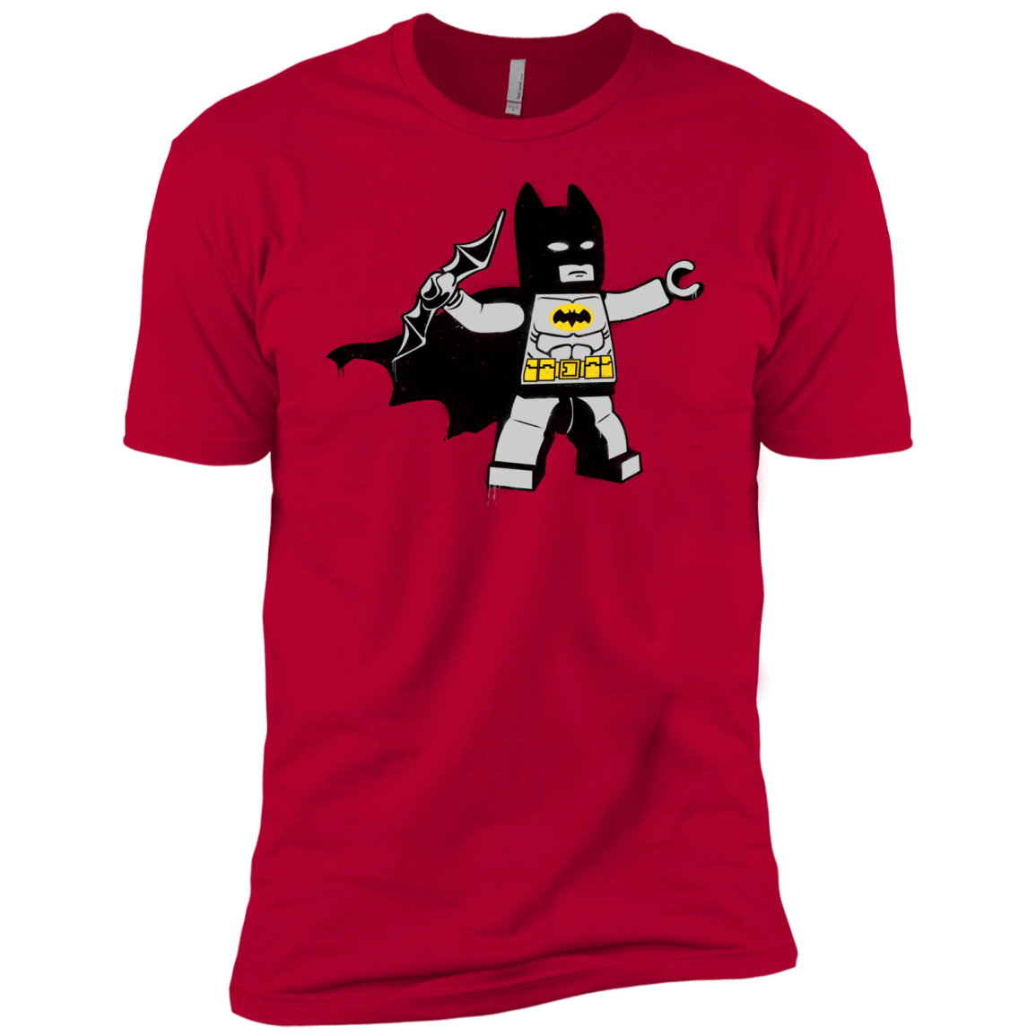 T-Shirts Red / X-Small Batsy Lego Men's Premium T-Shirt