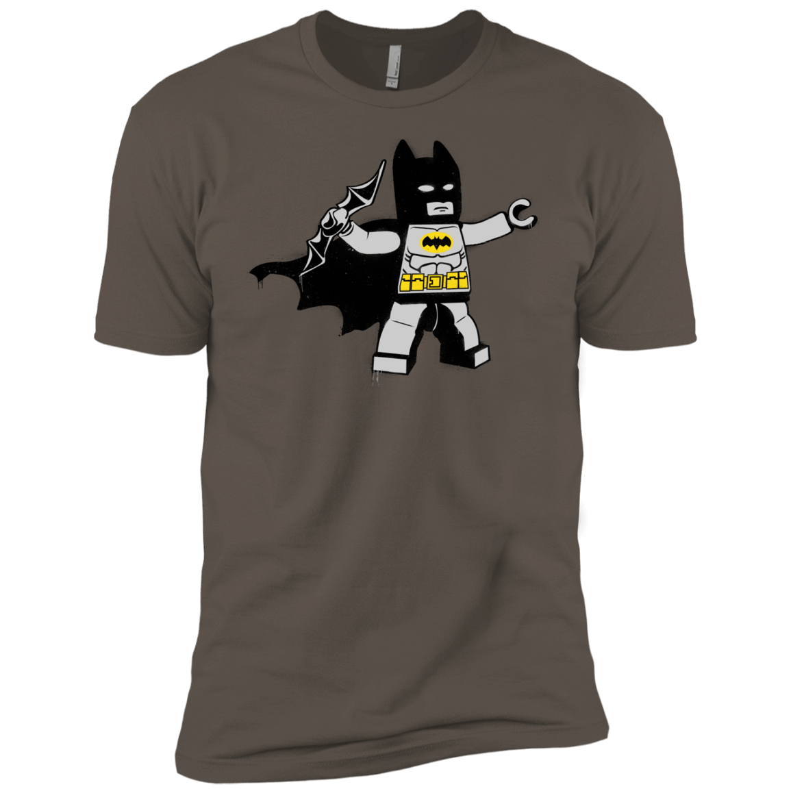 T-Shirts Warm Grey / X-Small Batsy Lego Men's Premium T-Shirt