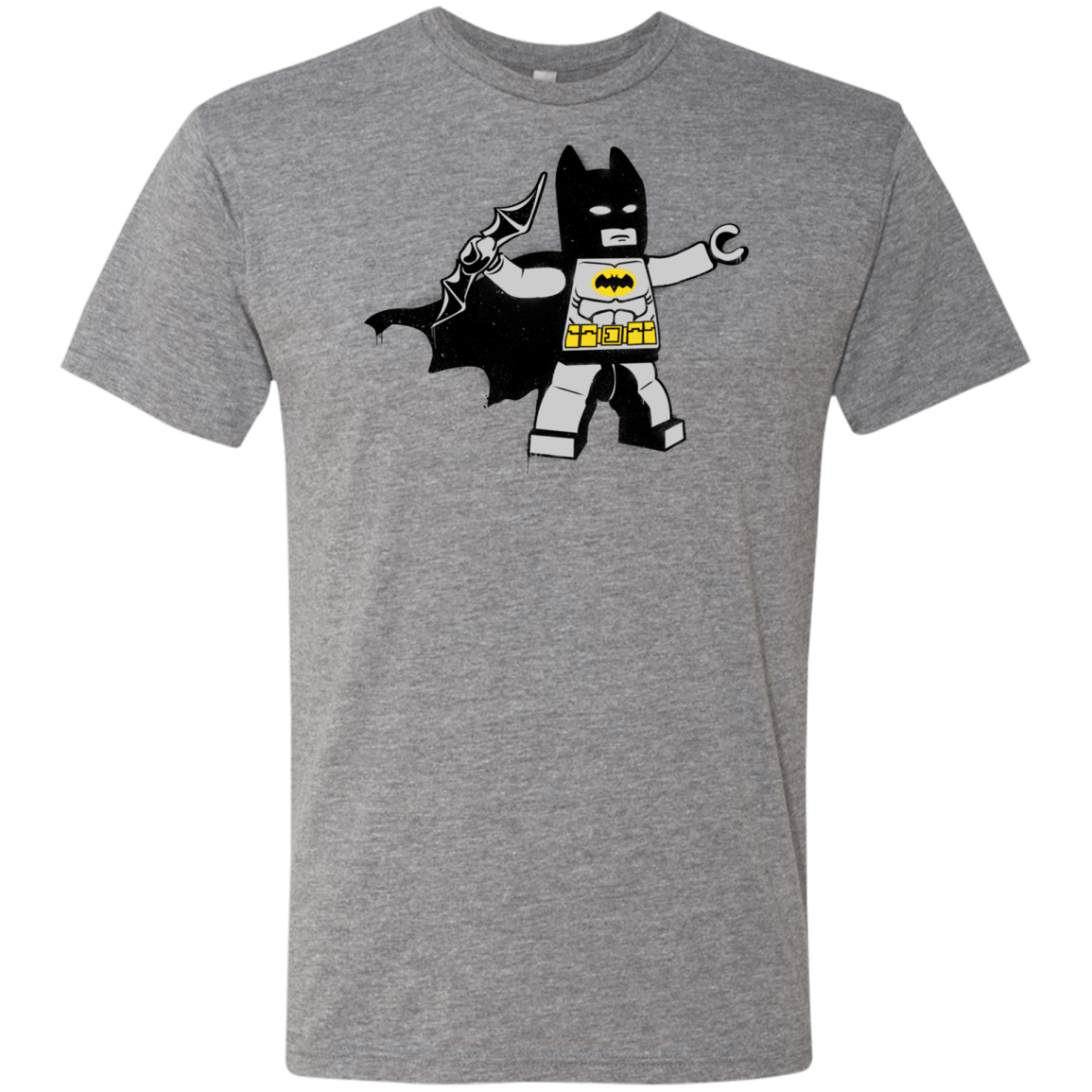 T-Shirts Premium Heather / Small Batsy Lego Men's Triblend T-Shirt