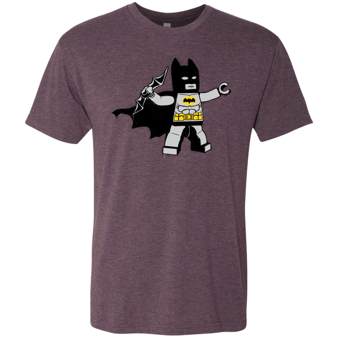 T-Shirts Vintage Purple / Small Batsy Lego Men's Triblend T-Shirt