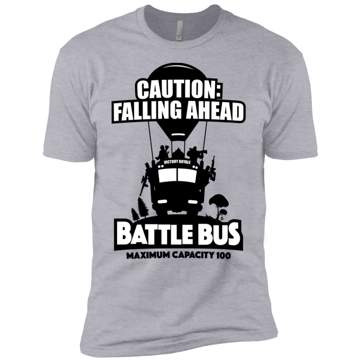 T-Shirts Heather Grey / YXS Battle Bus Boys' Premium T-Shirt