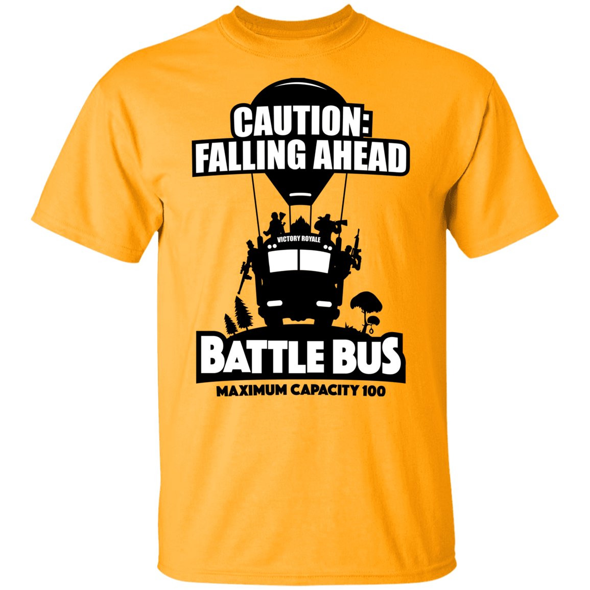 T-Shirts Gold / YXS Battle Bus Youth T-Shirt