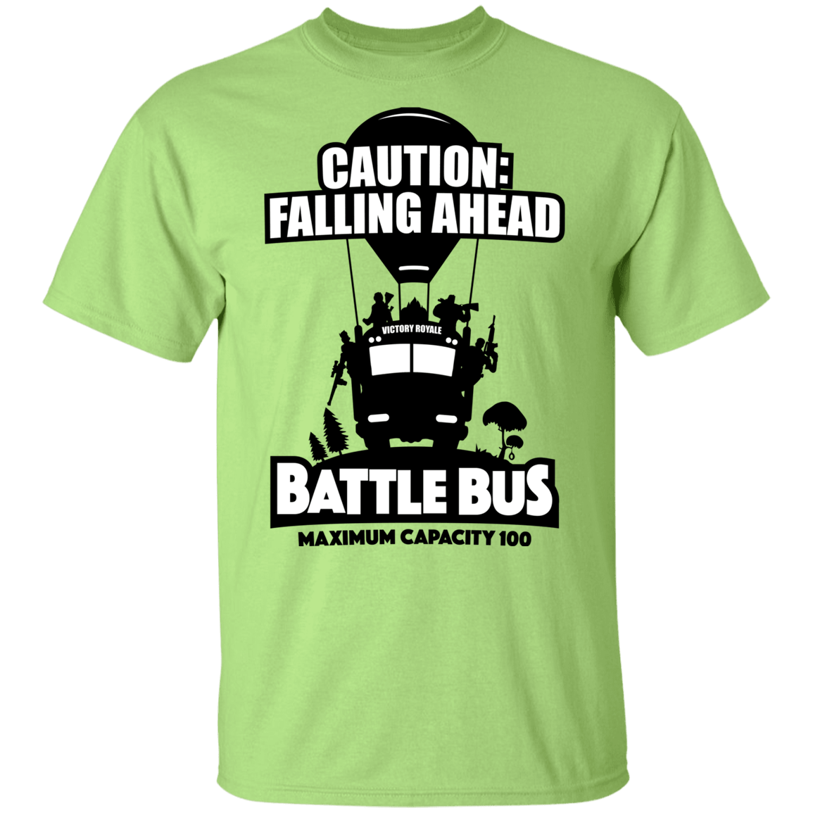 T-Shirts Mint Green / YXS Battle Bus Youth T-Shirt