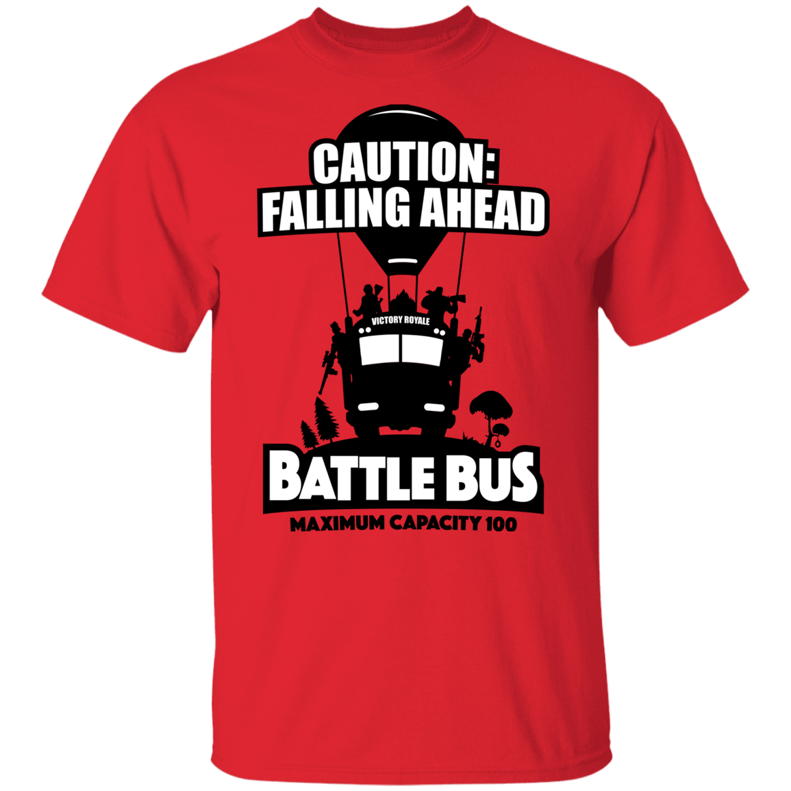 T-Shirts Red / YXS Battle Bus Youth T-Shirt