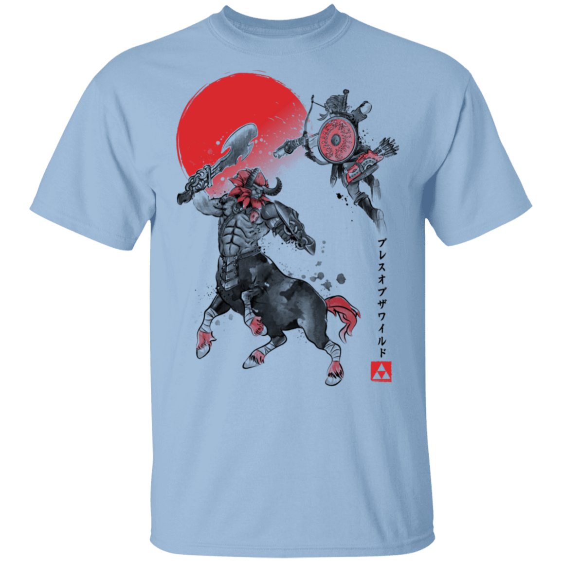 T-Shirts Light Blue / S Battle in death montain T-Shirt